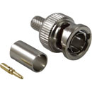 COAX CONNS 10-005-B36-FB BNC 3G HD Male cable, crimp, 75 ohm, group Q