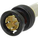 COAX CONNS 10-005-W126-FC BNC 12G UHD Male cable, crimp, 75 ohm, black, group Y