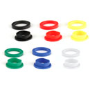 CANARE IU-7/16 Isolation bush, black (pack of 20 pairs)