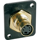 CANFORD D-SERIES Mini DIN 4 (S-VHS) (double-sided), black