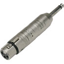 CANFORD BALANCED TO UNBALANCED CONVERTER XJ Inline, low level, XLRF to 6.35mm mono jack