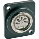 CANFORD D-SERIES 5 pin DIN, black