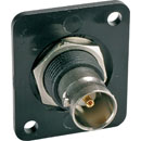 CANFORD D-SERIES BNC (double-sided), 75 ohm, black
