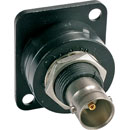 CANFORD D-SERIES Recessed BNC 3G HD (double-sided) 75 ohm, black