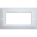 MATRIX FACEPLATE 2-gang, bevelled