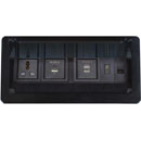 MUXLAB 500610 TABLE TOP PANEL 8 slot, black