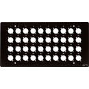 CANFORD FLUSH WALLBOX Top plate, 40 holes for type C