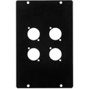 CANFORD STAGE/WALLBOX Top plate, 4 holes for type A, no numbering