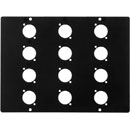 CANFORD STAGE/WALLBOX Top plate, 12 holes for type B, no numbering