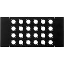 CANFORD STAGE/WALLBOX Top plate, 24 holes for type C, no numbering