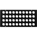 CANFORD STAGE/WALLBOX Top plate, 40 holes for type C, no numbering