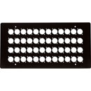 CANFORD FLUSH WALLBOX Top plate, 48 holes for type C, no numbering