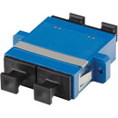 SENKO FIBRE OPTIC SC SM DUPLEX FEEDTHROUGH COUPLER Blue