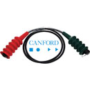 CANFORD SMPTE311M HYBRID FIBRE CAMERA CABLE ASSEMBLIES With Lemo connectors and Canford flexible 9.2mm TPE cable