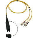 CANFORD FIBRECO HMA Junior cable connector, 4-channel, SM, with ST fibre terminated tails,1m