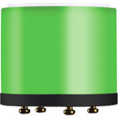 YELLOWTEC YT9902 LITT 50/35 GREEN LED COLOUR SEGMENT 51mm diameter, 35mm height, black/green