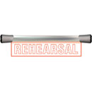 SONIFEX LDD-40F1REH SIGNAL LED SIGN Single, 400mm, DC 7-36V, "REHEARSAL"