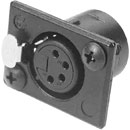 LITTLITE XLR-PS4 XLR PANEL SOCKET 4-pin