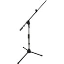 QUIK LOK QL-A516BK MICROPHONE STAND Telescopic 53-91cm boom, tripod base, 52-76cm height, black