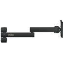 YELLOWTEC M!KA YT3628 MONITOR ARM SL Folding, 450mm radius, supports 15kg, black