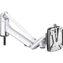 YELLOWTEC M!KA YT3801 EASYLIFT MONITOR ARM S Height adjustable, supports 3-8kg, silver