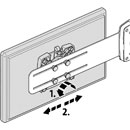 YELLOWTEC m!ka TWIN MONITOR MOUNT Black