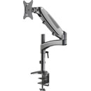 K&M 23873 MONITOR MOUNT Desk clamp, single arm, VESA 75/100, 8kg capacity, black