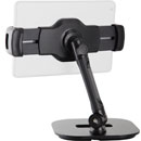 K&M 19800 TABLET HOLDER Table top, 130-224mm width, black