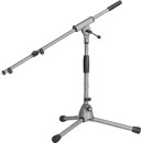 K&M 25900 LOW LEVEL BOOM STAND Folding legs, 425-645mm, two-piece 470-770mm boom, grey