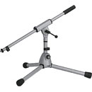 K&M 25910 LOW LEVEL BOOM STAND Folding legs, 280mm, one-piece 525mm boom, die-cast base, grey