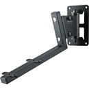 K&M 24484 LOUDSPEAKER MOUNT Wall, for JBL up to 20kg, 0-30 degree tilt, swivel, black