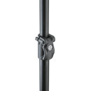 K&M 23782 FISHPOLE L 4-section, clamp levers, carbon, 800-2790mm, black