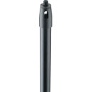 K&M 23783 FISHPOLE XL 4-section, clamp levers, carbon, 1130-3780mm, black