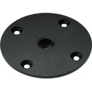 K&M 24116 MOUNTING PLATE M20 top hat plate for subwoofer, black