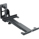 K&M 24167 LOUDSPEAKER MOUNT Wall, up to 15kg, 210-340mm clamp range, 0-17 degree tilt, swivel, black