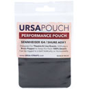 URSA PERFORMANCE POUCH With 5cm channel mount, for Sennheiser G4, black