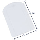 URSA PERFORMANCE POUCH With 5cm channel mount, for Sennheiser G4, white