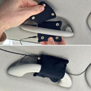 URSA POPPER POUCH With press fasteners, horizontal/vertical, large, black