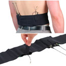 URSA LIVE STRAP Double pouch, medium, black