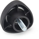 K&M 01-82-763-55 SPARE SCREW KNOB M8 x 16/33mm, with K&M logo