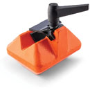 MANFROTTO 023 L-PESO COUNTERWEIGHT 4.3kg, 22-35mm diameter clamp range, red