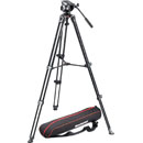 MANFROTTO MVK500AM VIDEO TRIPOD With fluid video head, twin leg support, middle spreader