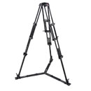 MANFROTTO 545GB VIDEO TRIPOD Aluminium,3 leg sections, 158.5cm height, 100mm bowl, ground spreader