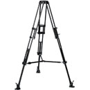 MANFROTTO 546B VIDEO TRIPOD Aluminium, 3 leg sections, 154cm height, 75mm bowl, mid-level spreader