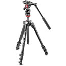 MANFROTTO MVKBFR-LIVE BEFREE VIDEO TRIPOD KIT Includes Befree aluminium tripod and head, bag