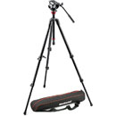 MANFROTTO MVH500AH-755XBK VIDEO TRIPOD KIT Includes 755XB aluminium tripod, MVH500AH head, bag