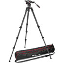 MANFROTTO MVKN8CTALL VIDEO TRIPOD KIT Includes 536K aluminium tripod, NITROTECH N8 head, bag