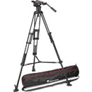 MANFROTTO MVKN8TWINM VIDEO TRIPOD KIT Includes 546B aluminium tripod, NITROTECH N8 head, bag