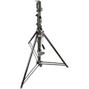 MANFROTTO 087NWB GEARED WIND-UP STAND Heavy duty, supports 30kg, 167-370cm height, black