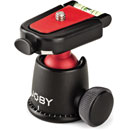 JOBY BALLHEAD 3K MOUNT 360-degree pan, 90-degree tilt, 3kg capacity, quick release plate